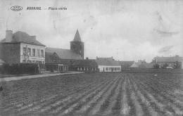 ANVAING - Place Verte - Circulée 1911 - Frasnes-lez-Anvaing