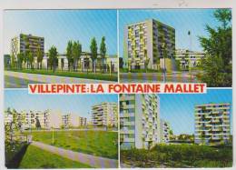 CPM DPT 93 VILLEPINTE LA FONTAINE MALLET MULTIVUES En 1989!! - Villepinte