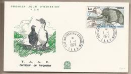 T.A.A.F - Busta FDC: Cormorano Di Kerguelen - 1979 - FDC