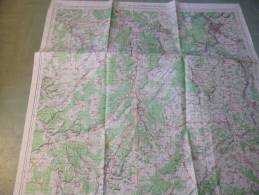 Région De Neufchateau - 1/100 000ème - Edition Spéciale Du Régiment Géographique 1973. - Topographical Maps
