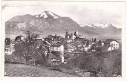 LA  ROCHE  Sur - FORON  (Hte-Savoie)  222  -  Vue Générale  Et  Le  Môle  (alt.  1869 M.)  Et  La  Chaîne  Du  Buet - La Roche-sur-Foron