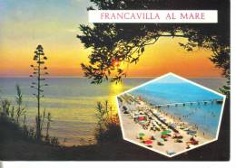 Cartolina Tramonto-francavilla Al Mare - Tegenlichtkaarten, Hold To Light