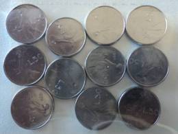 ITALIA - 50£.1990  DIAMETRO RIDOTTO - SENZA ROMBO SOTTO IL COLLO E TRACCE DI METALLO SU IMPRONTA  REP.CA  ITALIANA - - 50 Lire