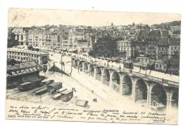 Lausanne (Suisse, Vaud) : Les Entrepôt Ecoffey Et Les Wagons En Attente à Leur Terminus Im 1904 (animée) - Fey