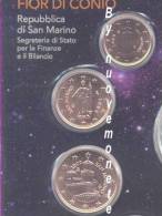 SAN MARINO SAINT MARIN 1+2+5 CENT 2009 FDC DA DIV. RARO - San Marino