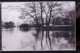 BOUGIVAL CRUE DE LA SEINE 1910 - Bougival