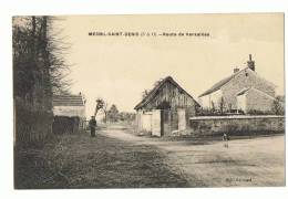 CP  LE MESNIL ST DENIS  ROUTE DE VERSAILLES - ECRITE EN 1919 - Le Mesnil Saint Denis