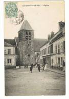 CP  LES ESSARTS LE ROI   L EGLISE - ECRITE EN 1906 - Les Essarts Le Roi