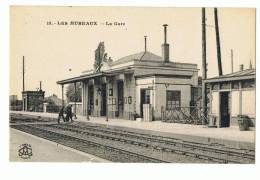 CP LES MUREAUX N°18 LA GARE - Les Mureaux