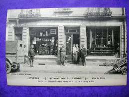 Cpa 54 LONGUYON  TOP  "Quincaillerie L.THORE"   Rue De Cette - Longuyon