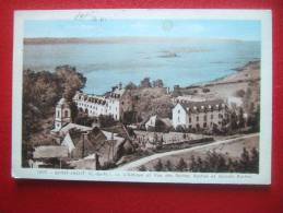 22 - SAINT JACUT ( C Du N ) - L'ABBAYE ET VUE DES PETITES ROCHES ET GRANDES  ROCHES - - Saint-Jacut-de-la-Mer