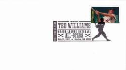 USA Scott 4694Ted Williams FDC - 2011-...