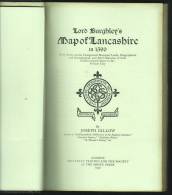 "Lord Burghley's Map Of Lancashire 1590"  By  Joseph Gillow.                                0.75 L-L - Atlanten
