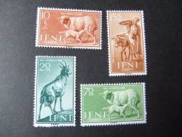 IFNI Año 1959  FAUNA  MAMIFEROS  Edifil Nº 152 - 155 ** Yvert Nº 126 - 129 ** - Ifni