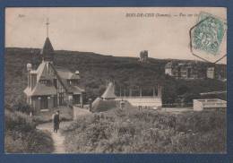 80 SOMME AULT - CP ANIMEE BOIS DE CISE - VUE SUR LES CHALETS - N°250 - CIRCULEE EN 1907 ? - Bois-de-Cise