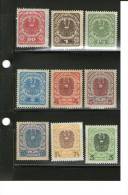 Lotto 01-FINE ´800 & Primi \´900.............AUSTRIA ...5......serie..... - Unused Stamps