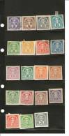 Lotto 01-FINE ´800 & Primi \´900.............AUSTRIA ...11.....serie..... - Unused Stamps