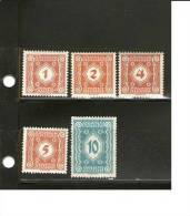 Lotto 01-FINE ´800 & Primi \´900.............AUSTRIA ...15.....serie..... - Unused Stamps