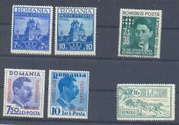 Romania 2 Complete Series & 2 Single Stamps MNH ** - Andere & Zonder Classificatie