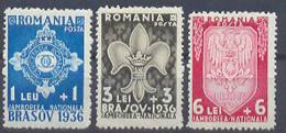 Romania Boy Scouts 1936 MNH ** - Andere & Zonder Classificatie