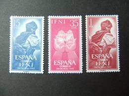 IFNI     2 SERIES    DIA DEL SELLO 190 - 192 **  + AYUDA A SEVILLA 193 - 194 ** - Ifni