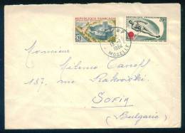 52877 Cover Lettre Brief 1964 SKI NAUTIQUE Water Skiing VICHY , RADIO TELEVISION  France Frankreich Francia - Water-skiing