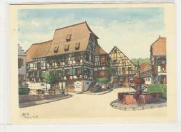 67  DAMBACH LA VILLE PLACE DU MARCHE - Dambach-la-ville