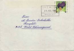 Carta WALDSTATT (Suiza) 1986. Postal Agency - Briefe U. Dokumente