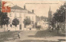 Cpa40 Peyrehorade Place Nauton, La Poste - Peyrehorade