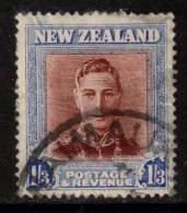 New Zealand Scott 266 - SG687, 1947 George VI 1/3d Used - Usados