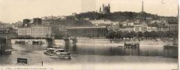 Lyon  Palais De Justice Et Côteau De Fourvière  Carte Panoramique: 28x11    Voir Scan - Other & Unclassified