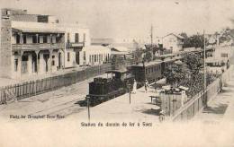 Egypte    Suez    La Gare - Sues