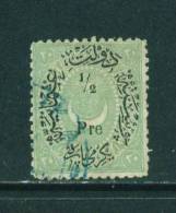 TURKEY - 1876 Surcharges 1/2pre On 20pa  Used As Scan - Oblitérés