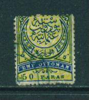 TURKEY - 1876 Issues  20pa  Used As Scan - Gebruikt