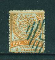 TURKEY - 1876 Issues 2pi Used As Scan - Gebraucht