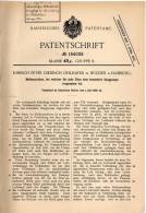 Original Patentschrift - H. Ohlhaver In Büchen B. Hamburg , 1906 , Melkmaschine , Melker , Kühe , Melken !!! - Machines