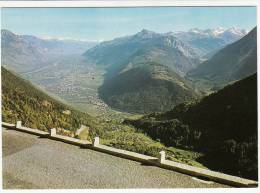 Suisse - Vue De La Route De La Forclaz Sur Martigny, La Plaine Du Rhône Et L'Entremont - Martigny