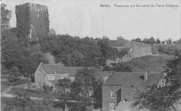 SAIVE - Panorama Des Ruines Du Vieux Château -  Superbe Carte Circulée - Blegny