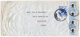 SUDAN/SOUDAN - COVER TO ITALY 1960 / THEMATIC STAMP-OLYMPIC GAMES ROMA 15mms- FOOTBALL - Sudan (1954-...)