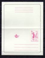 Carte-lettre** De 1982  émise à L'exposition Philatélique Belgica - Postbladen