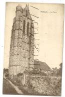 Presles (95) : L'église Prise Du Chemin La Jouxtant En 1910. - Presles