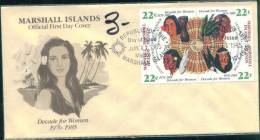 UN Woman Decade  , 1985 Marshall Islands  FDC - Marshalleilanden