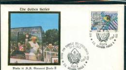 Hand, Visita Di S.s. Giovani Paolo II A Bergamo , Pope John Paul II, Italy Comm Cover - Other & Unclassified