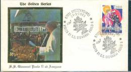 Hand, Visita Di S.s. Giovani Paolo II A Bergamo , Pope John Paul II, Italy Comm Cover - Sonstige & Ohne Zuordnung