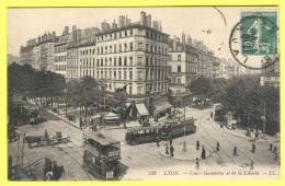 LYON:  Cours Gambetta Et De La Liberté. 1912   . - Lyon 3