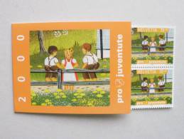Schweiz 1741, 1743 MH 0-120 ** Booklet 0-120 ** MNH, „Pro Juventute“: Kinderbücher - Kinderwelten - Postzegelboekjes