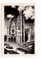 BR18922 Leon Fachada Principal De La Catedral   2 Scans - Otros & Sin Clasificación