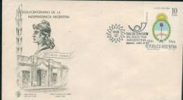 Independence , Argentina FDC 1966 - Briefe U. Dokumente