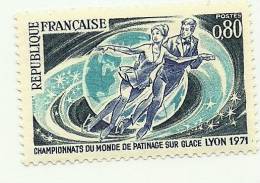 1971 - Francia 1665 Mondiali Di Pattinaggio     ---- - Kunstschaatsen