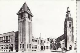 BR19185 Hotel De Ville  Leuze Collegiale Saint Pierre    2 Scans - Leuze-en-Hainaut